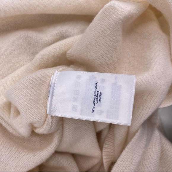 Land's End Women Cashmere Long Sleeve Wrap Sweater Blouse Blush Rose Pink Small - Picture 12 of 12